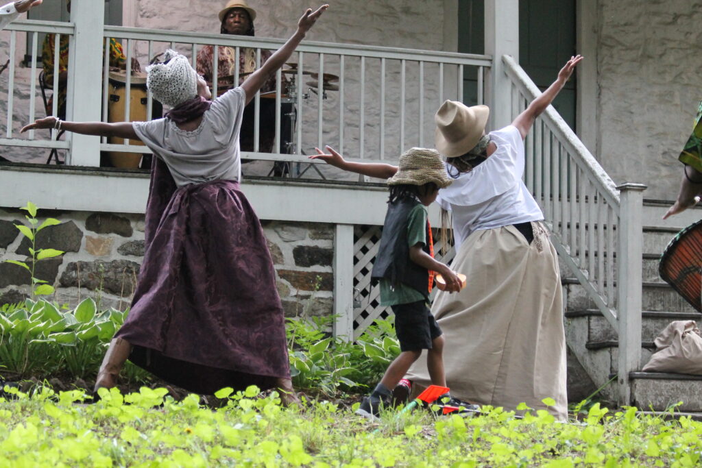 OKRA Dance performs at Dyckman Farmhouse Museum's 2022 Pinkster celebration