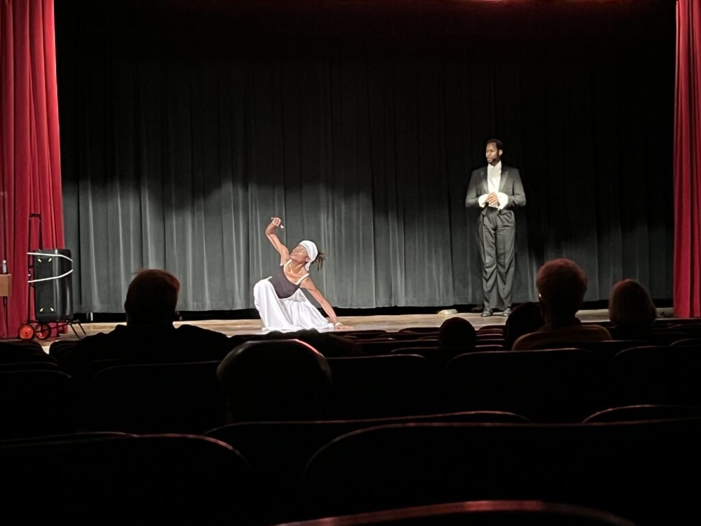 Shireen Dickson and Mr Taptastic Brian Davis of OKRA Dance at Springfield Museums 2022